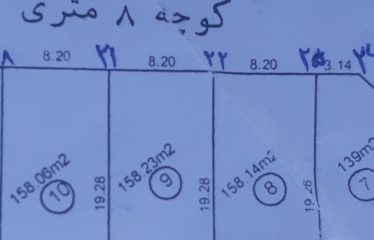 زمین در کوی پزشکان زمین‌های آب و فاضلاب
