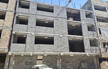 فروش واحد  100 متری نیمه کاره در مسکن ملی